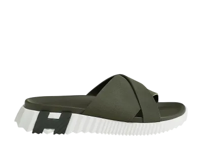 Hermes Infra Sandal "Vert Foret"