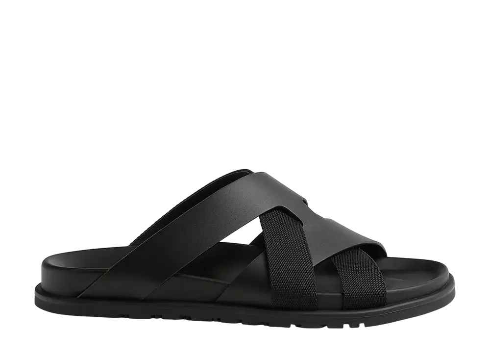 エルメス カジミール サンダル "ノワール"