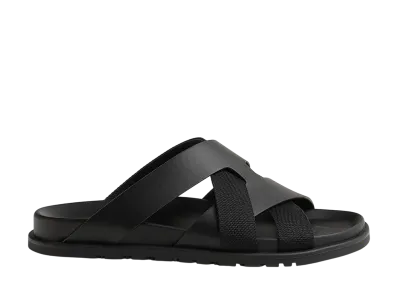 Hermes Kazimir Sandal "Noir"