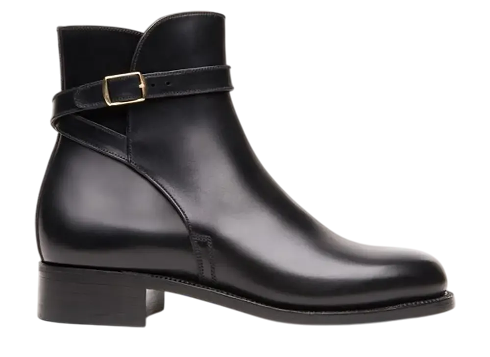 J.M.Weston Women's Jodhpur Boots #794 "Black Box Calf"