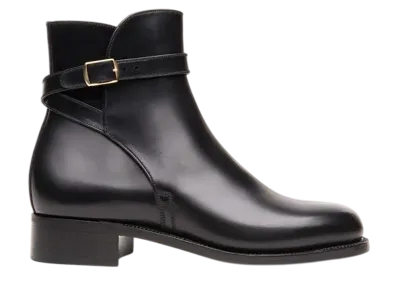 J.M.Weston Women's Jodhpur Boots #794 "Black Box Calf"