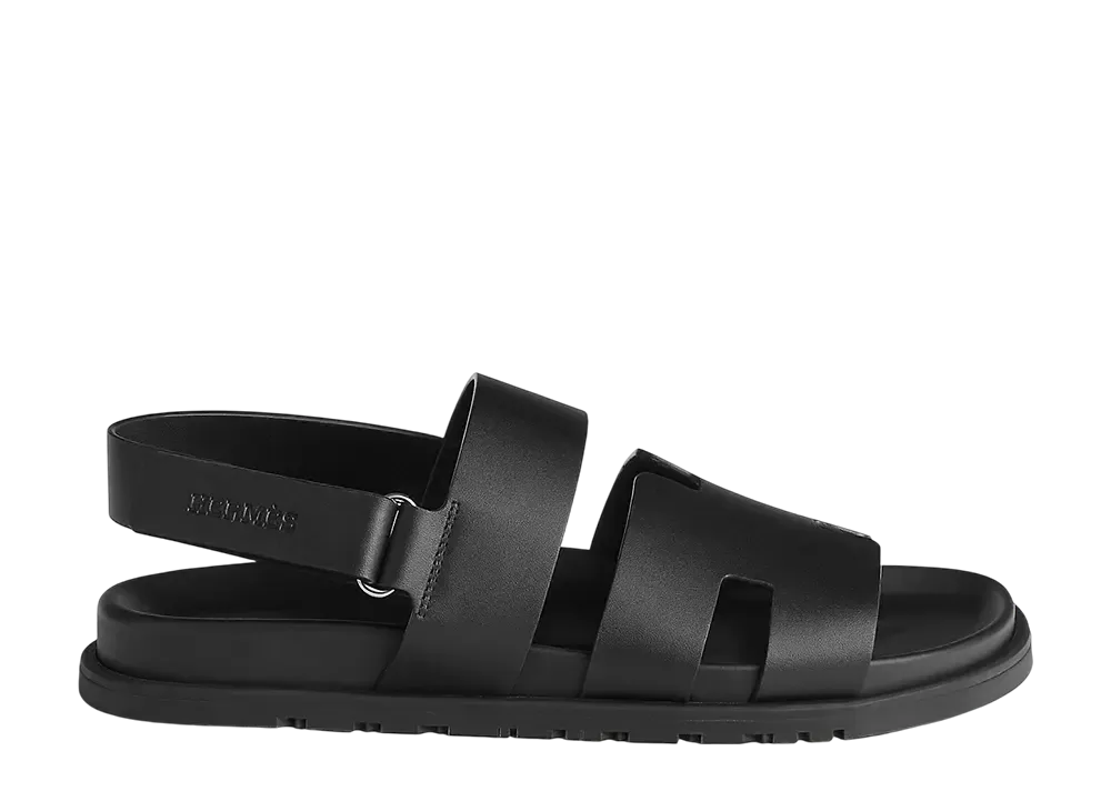 エルメス ジニアス サンダル "ノワール"