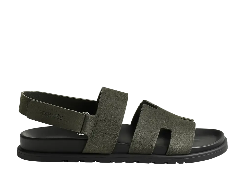 エルメス ジニアス サンダル "ヴェールフォレ"