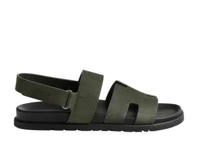 Hermes Genius Sandal "Vert Foret"
