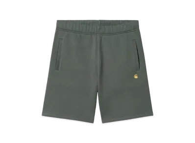 Carhartt WIP Chase Sweatshorts "Jura/Gold"