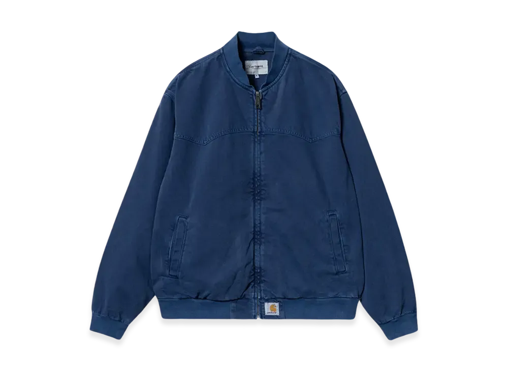 Carhartt WIP Clark Twill Og Santa Fe Bomber "Elder Stone Dyed"