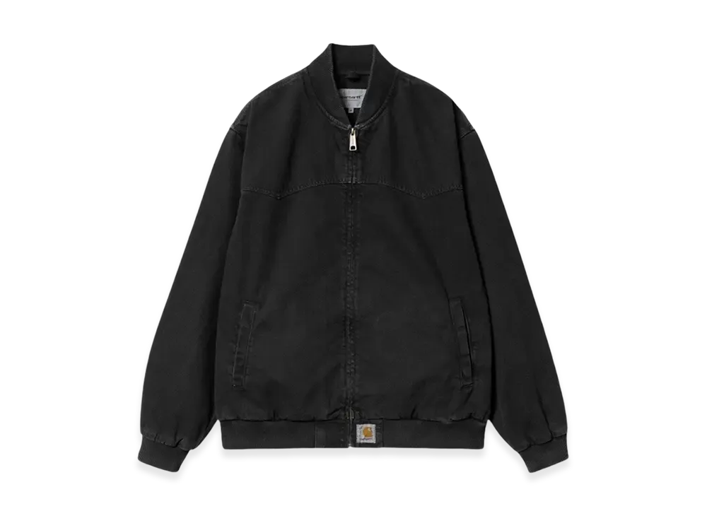 カーハートWIP クラークツイル OG サンタフェ ボンバー ストーンダイ "ブラック"