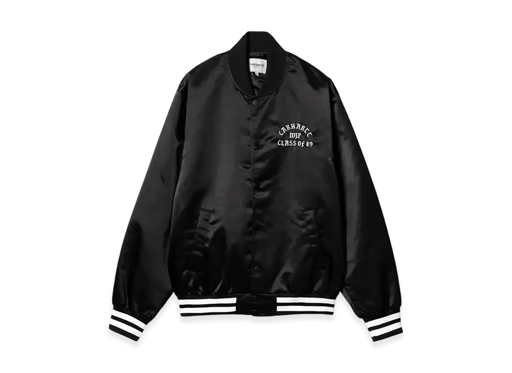 Carhartt WIP Class Of 89 Bomber Jacket "Black"