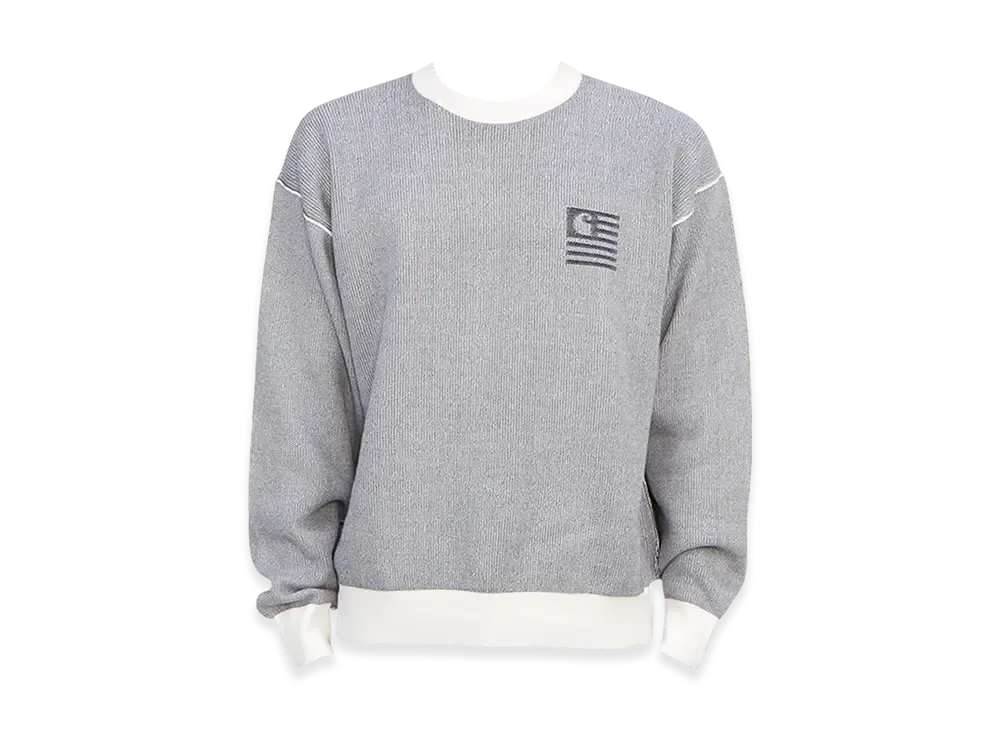 Carhartt WIP Coast State Knit Sweater "Grey"