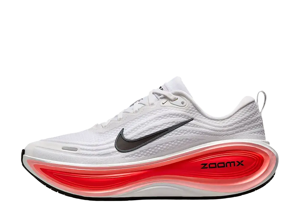 Nike Vomero Plus "White/Bright Crimson/Metallic Silver/Black"