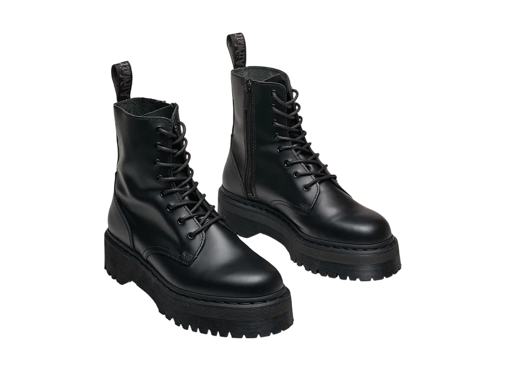 Dr.Martens Jadon Mono 8-Eye Boots "Black"