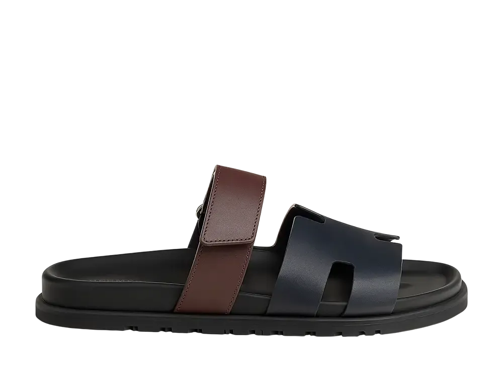 エルメス シプレ サンダル "マリン/マロンパリサンドル"