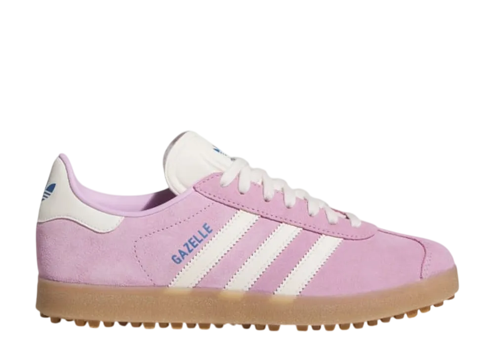 adidas Women's Gazelle Spikeless Golf "Bliss Lilac/Chalk White/Blue Bird"