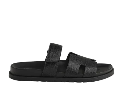 Hermes Chypre Sandal "Noir"