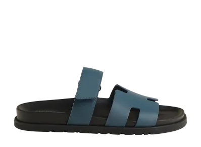 Hermes Chypre Sandal "Bleu Turquin"