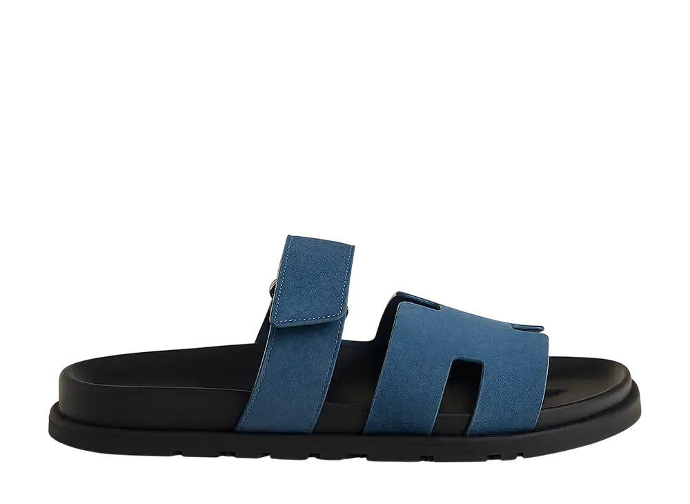 エルメス シプレ サンダル "ブルーテュルカン"