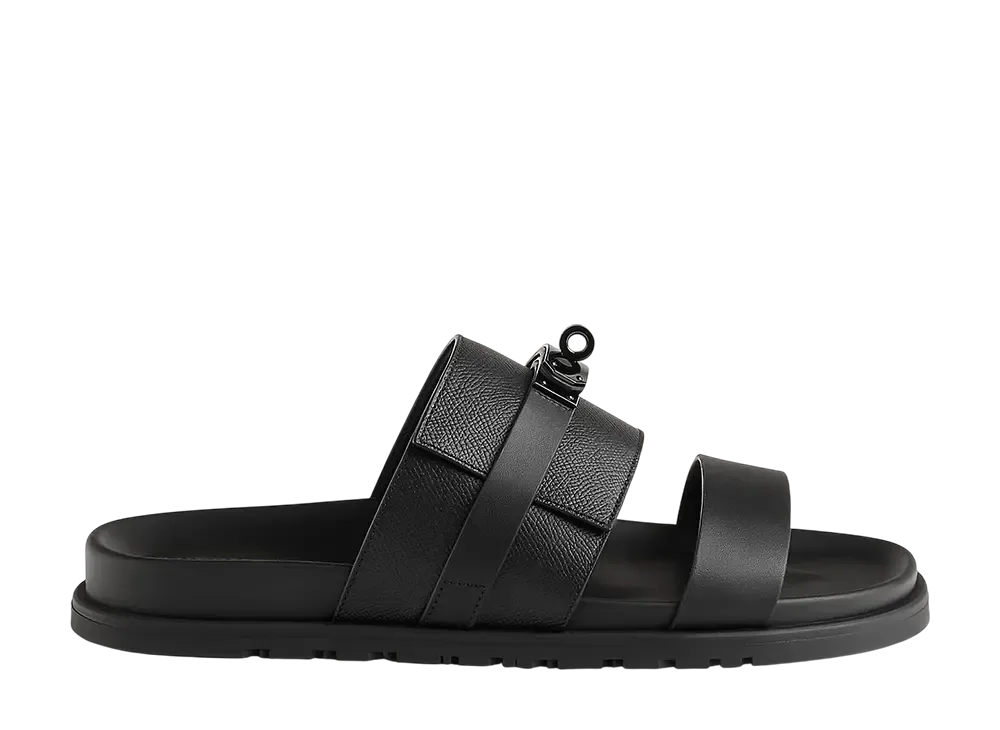 エルメス ジャクソン サンダル "ノワール"