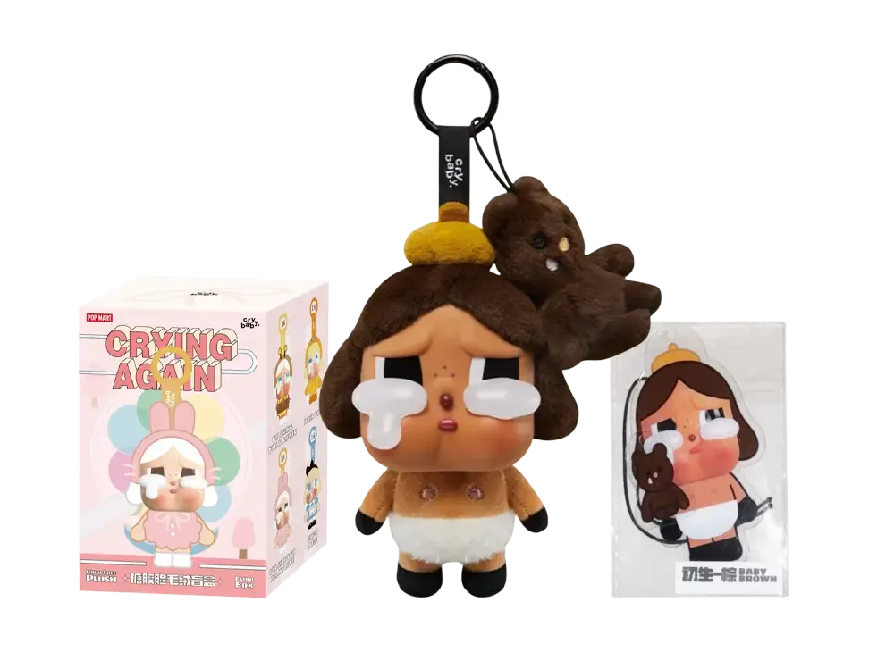 ポップマート クライベイビー クライングアゲイン　CRYING AGAIN CRYBABY Crying Again Series-Vinyl Face Plush Blind Box - POP