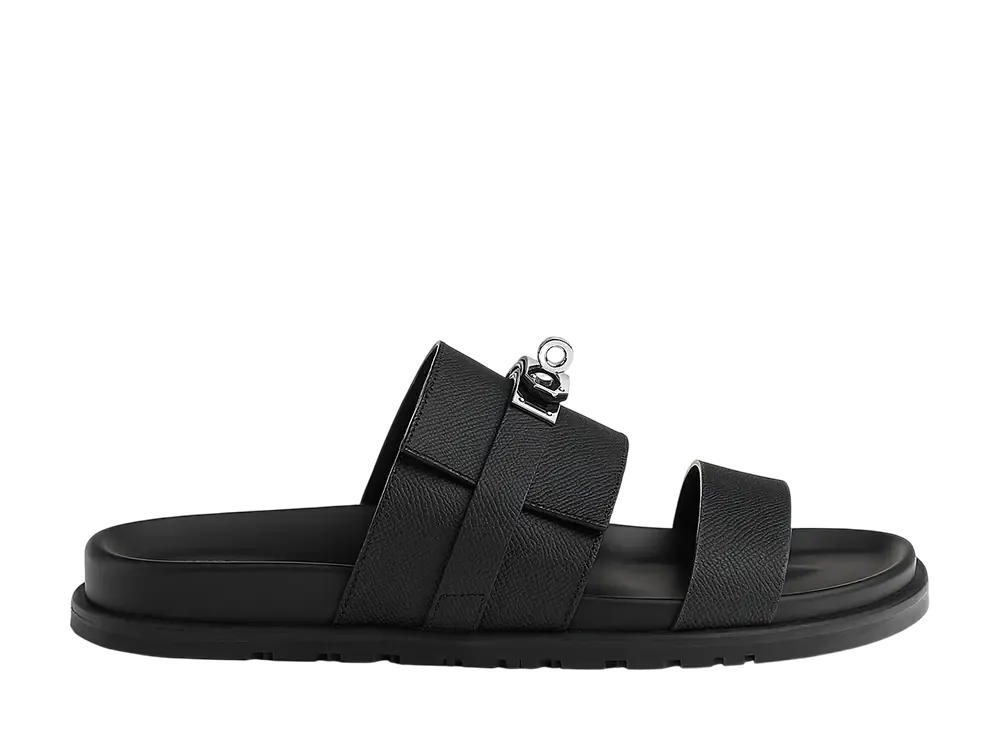 エルメス ジャクソン サンダル "ノワール"