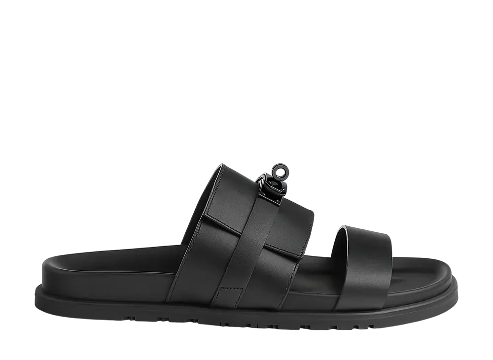 エルメス ジャクソン サンダル "ノワール"