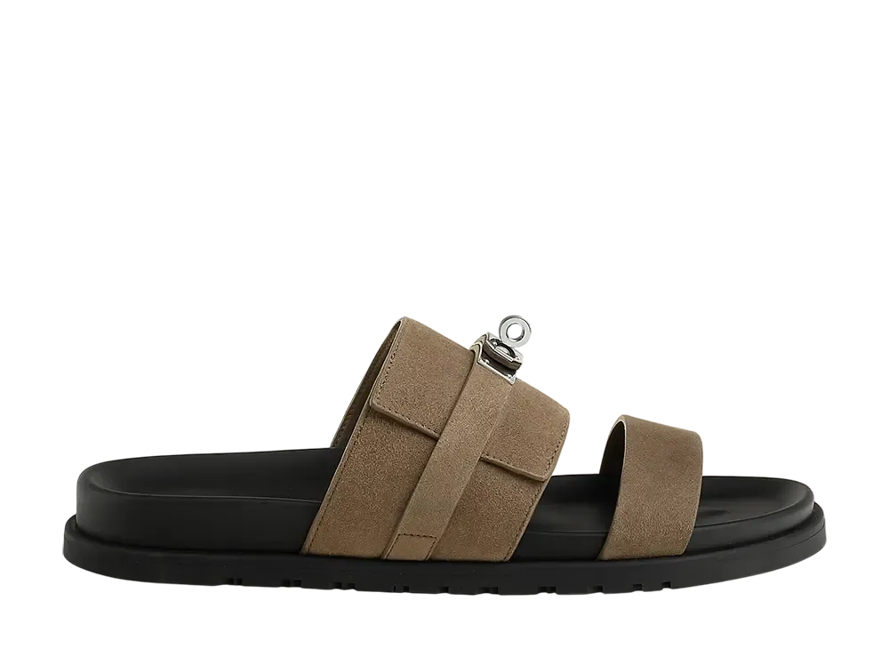 エルメス ジャクソン サンダル "エトゥープ"