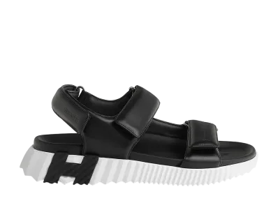 Hermes Junior Sandal "Noir"