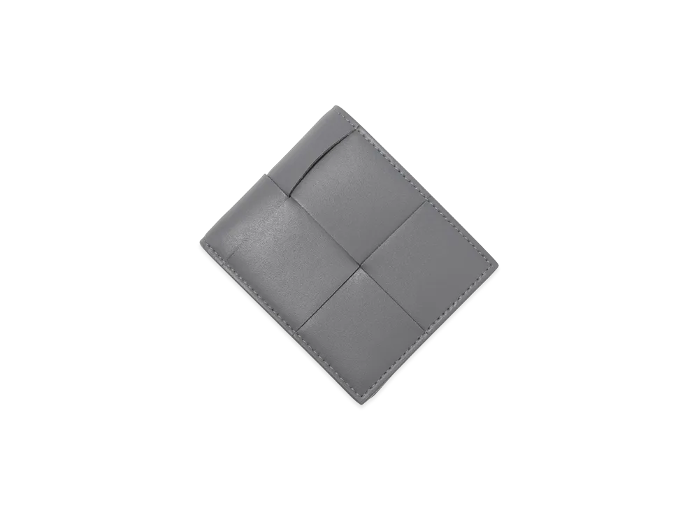 Bottega Veneta Cassette Bifold Wallet With Coin Purse "Thunder"
