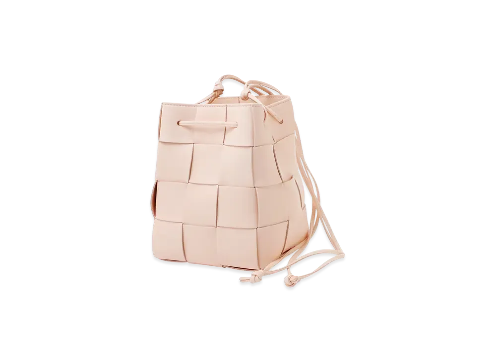 Bottega Veneta Small Cassette Bucket Bag "Melonwashed"