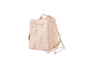 Bottega Veneta Small Cassette Bucket Bag "Melonwashed"