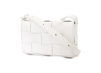 Bottega Veneta Cassette Nappa "White/Gold"