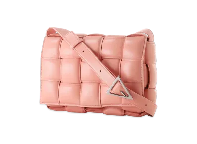 Bottega Veneta Padded Cassette "Peachy"