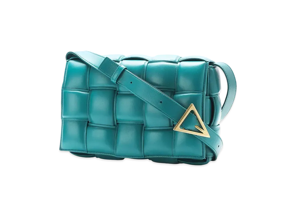 Bottega Veneta Padded Cassette "Mallard Gold"