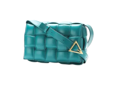 Bottega Veneta Padded Cassette "Mallard Gold"
