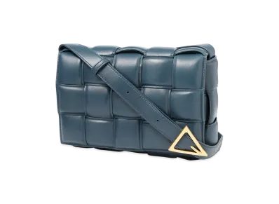 Bottega Veneta Padded Cassette "Deepblue Gold"