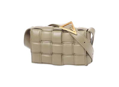 Bottega Veneta Padded Cassette "Taupe"