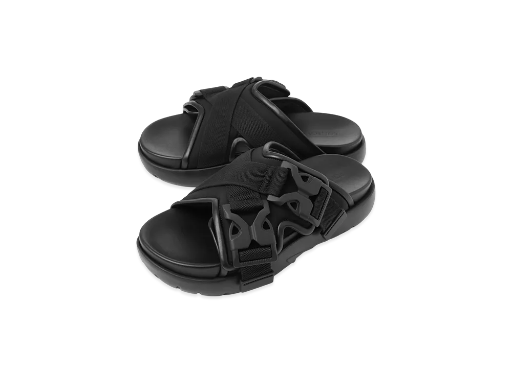 Bottega Veneta Snap Slide Sandal "Black"