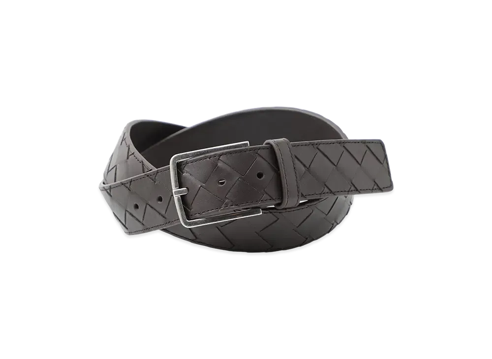 Bottega Veneta Belt In Intrecciato VN "Fondente"