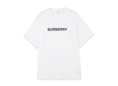 Burberry Harriston Riplen Crewneck T-shirt "White"