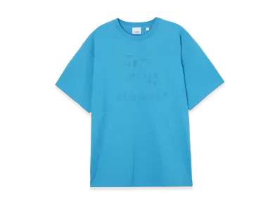 Burberry Crewneck T-shirt Raynerton "Bright Cerulean Blue"