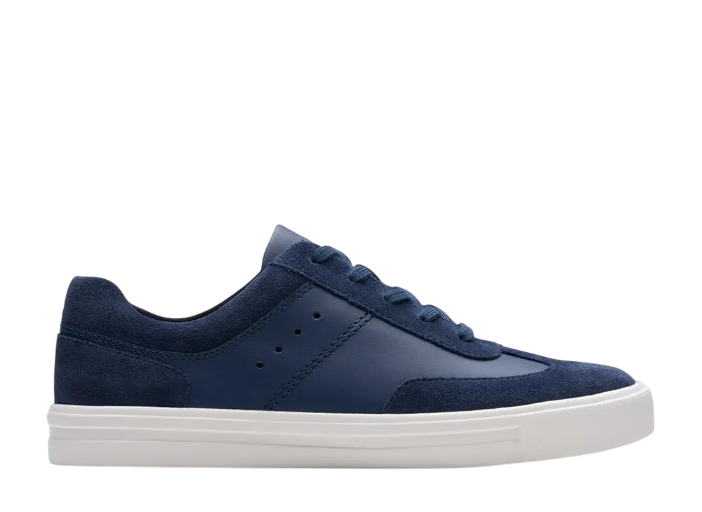 Clarks Women's Makea Court "Navy Leather"