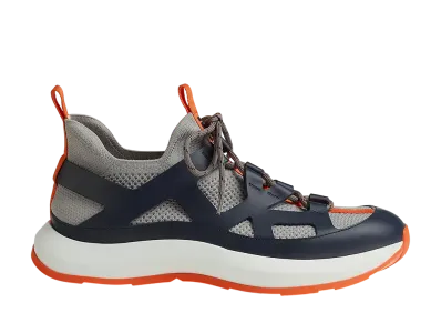 Hermes Katana Sneaker "Gris Silex/Marine"