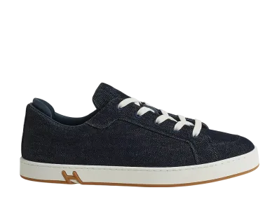 Hermes Kid Sneaker "Bleu Brut/Bleu Celeste"