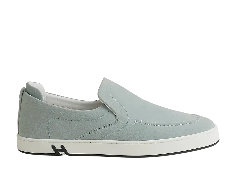 Hermes Kiddy Slip-On Sneaker "Gris Nuage"