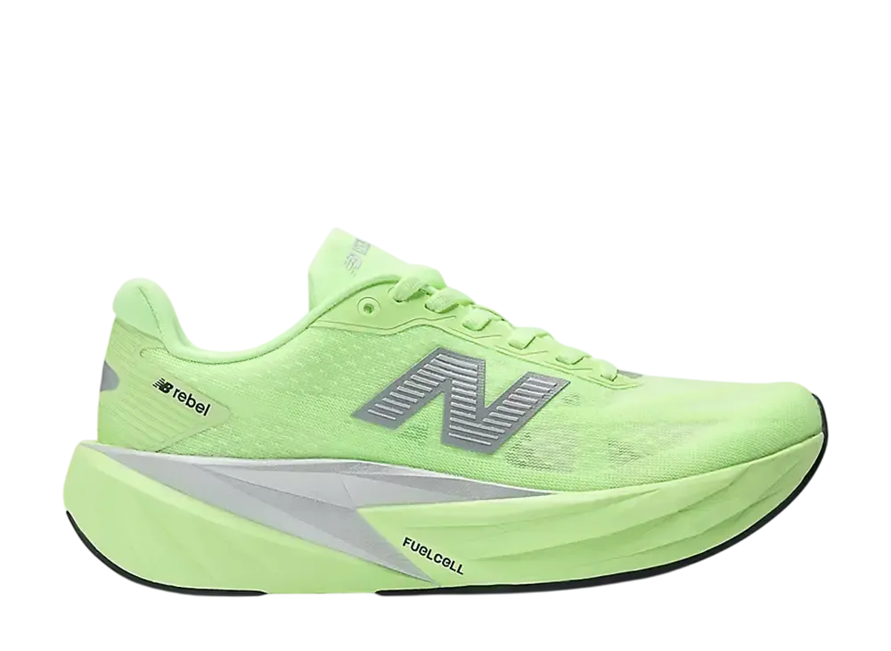 New Balance Women's FuelCell Rebel V5 "Lab Green/Silver Metallic/White"