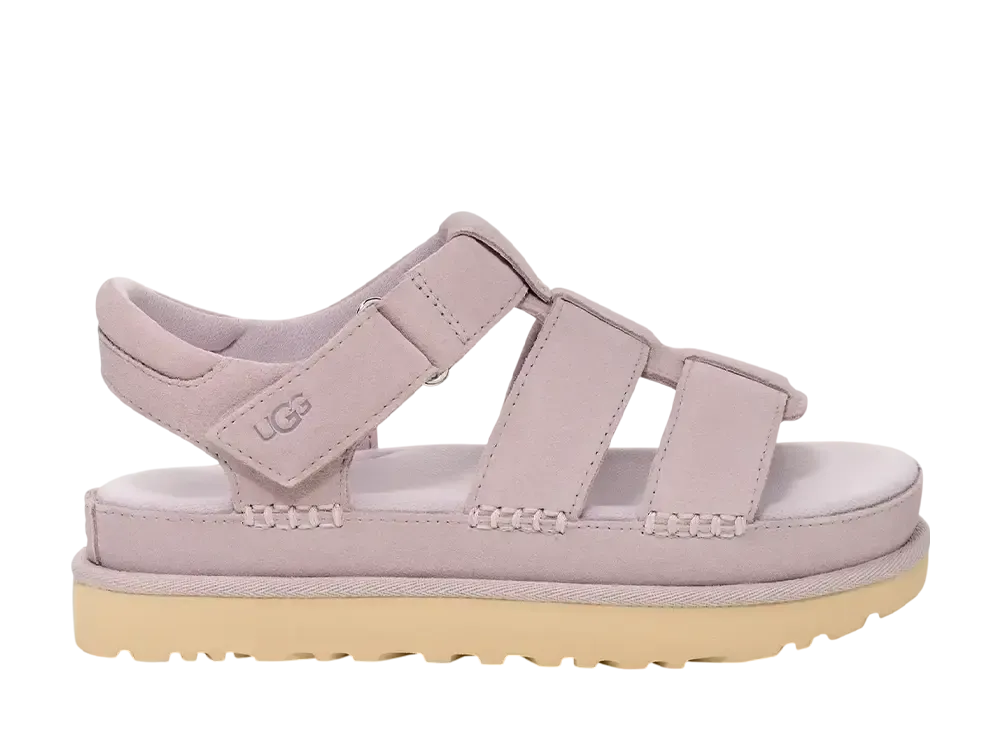 アグ ウィメンズ ゴールデンスター ストラップ "ベイフォグ"