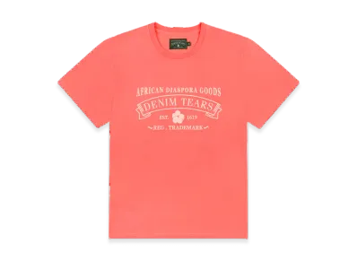 DENIM TEARS ADG Tee "Sea Coral"