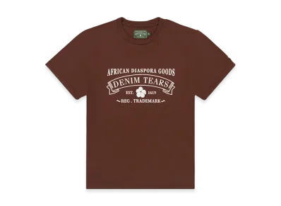 DENIM TEARS ADG Tee "Brown"