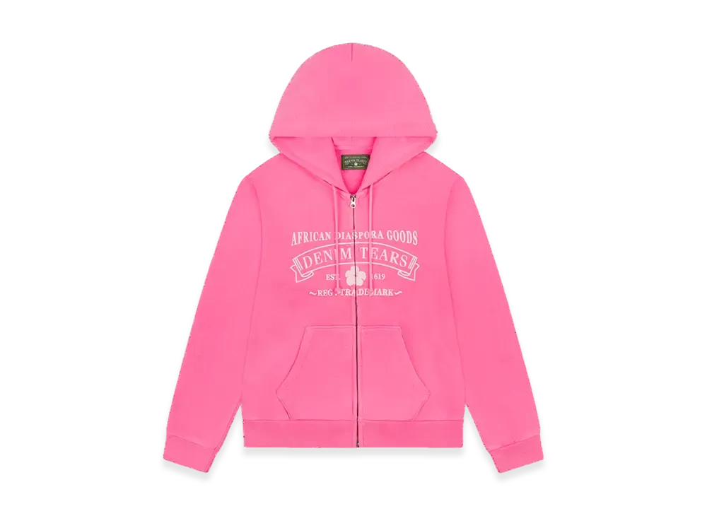 DENIM TEARS ADG Zip Hoodie 
