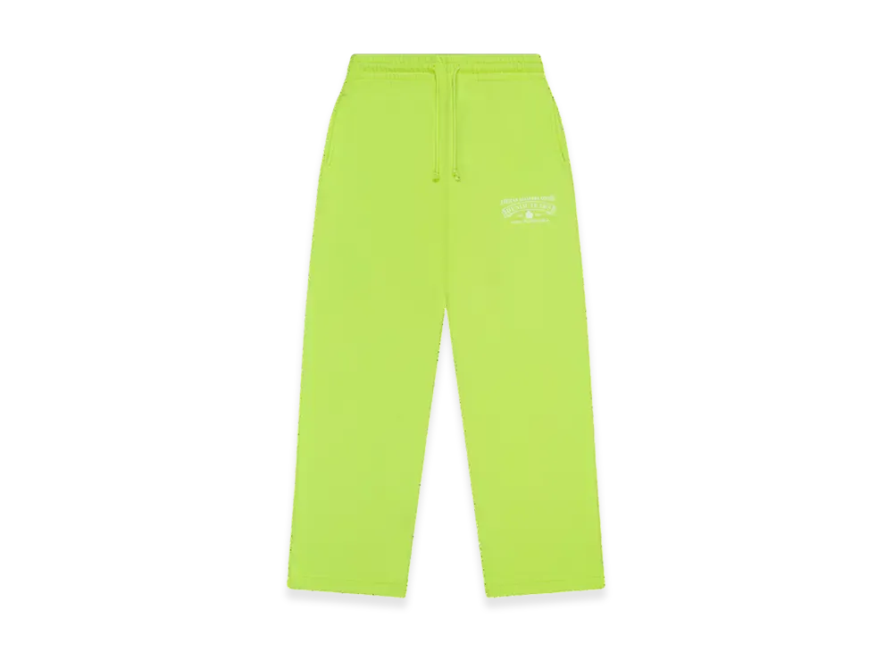 DENIM TEARS ADG Sweatpants "Lime"