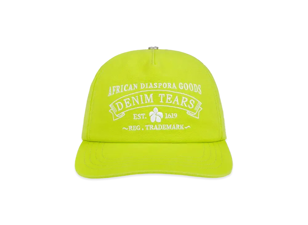 DENIM TEARS ADG Cap "Lime"